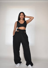 Oversized Double Waisted Sweatpants