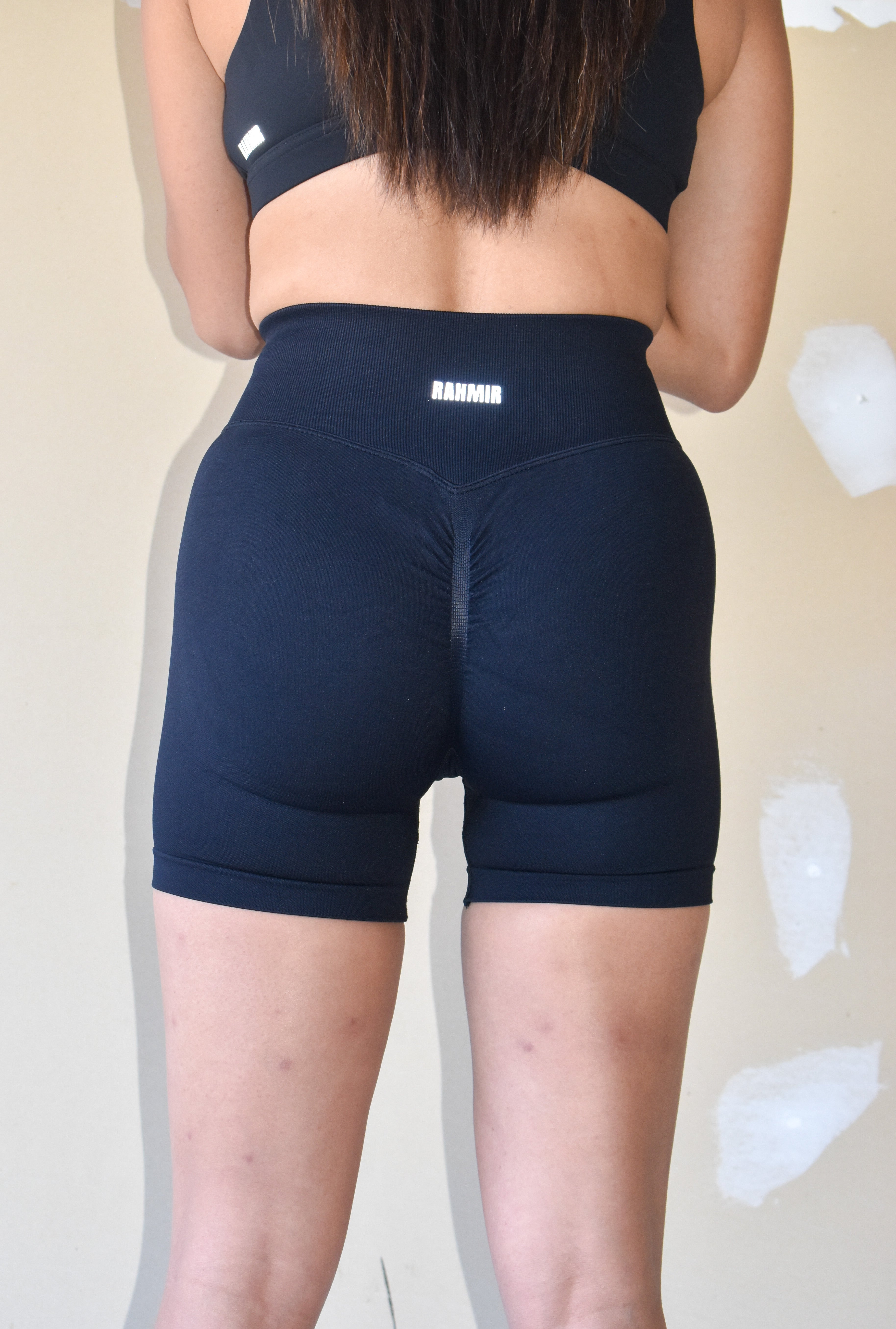 High Waisted Scrunch Butt Shorts